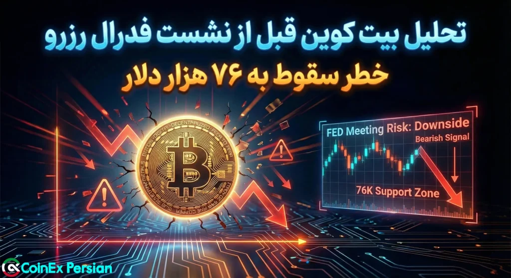 نشست فدرال رزرو و بیت کوین