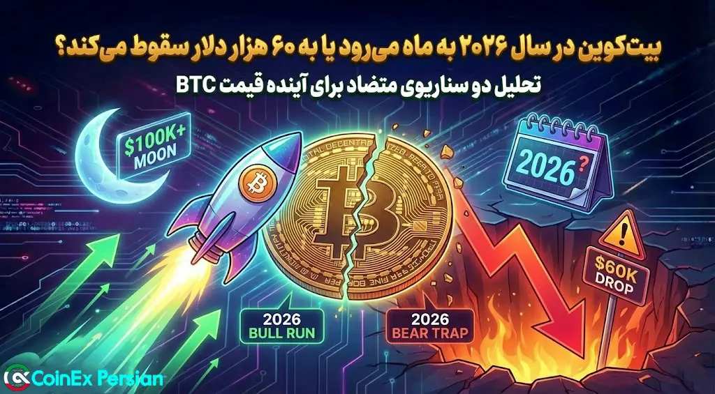 پیش بینی قیمت بیت کوین ۲۰۲۶