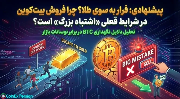 مقایسه بیت کوین و طلا