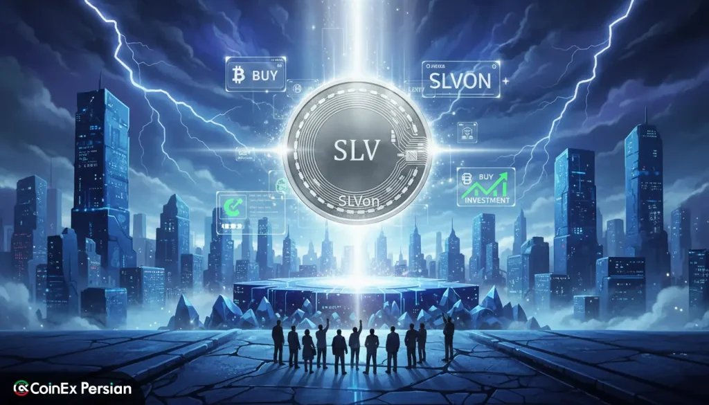 خرید ارز دیجیتال نقره SLVon