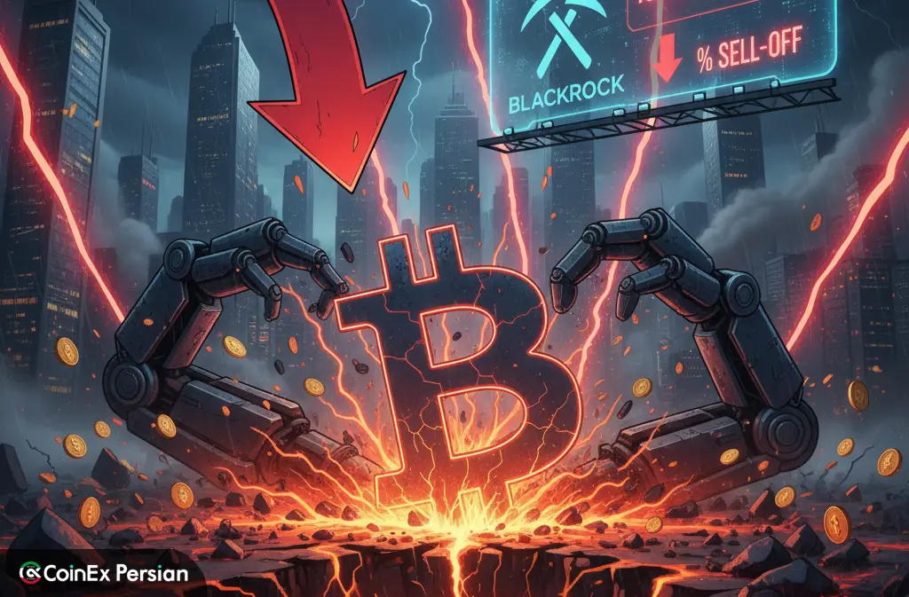 انتقال بیت‌کوین بلک راک